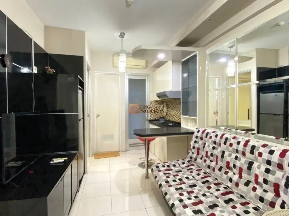 Nyaman & Praktis! Siap Huni 2Br 35M² Full Furnished, Tower Depan View Kota Apartemen Green Bay Pluit Greenbay