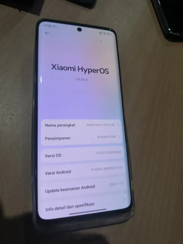 REDMI NOTE 14 PRO RAM 12+6/512  BATANGAN