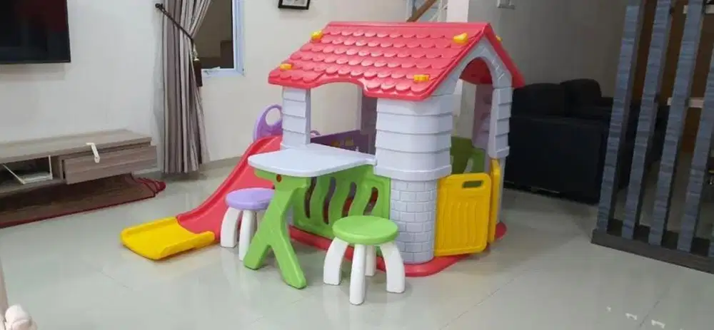 Rumah mainan merk Labeile 4 in 1