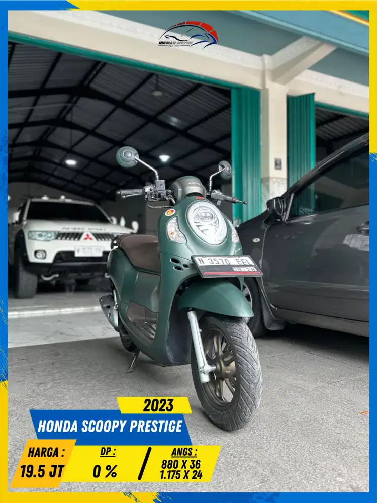 HONDA SCOOPY PRESTIGE 2023 MONGGO GASS BOSS HIKMAH MOTOR KEPUH MALANG