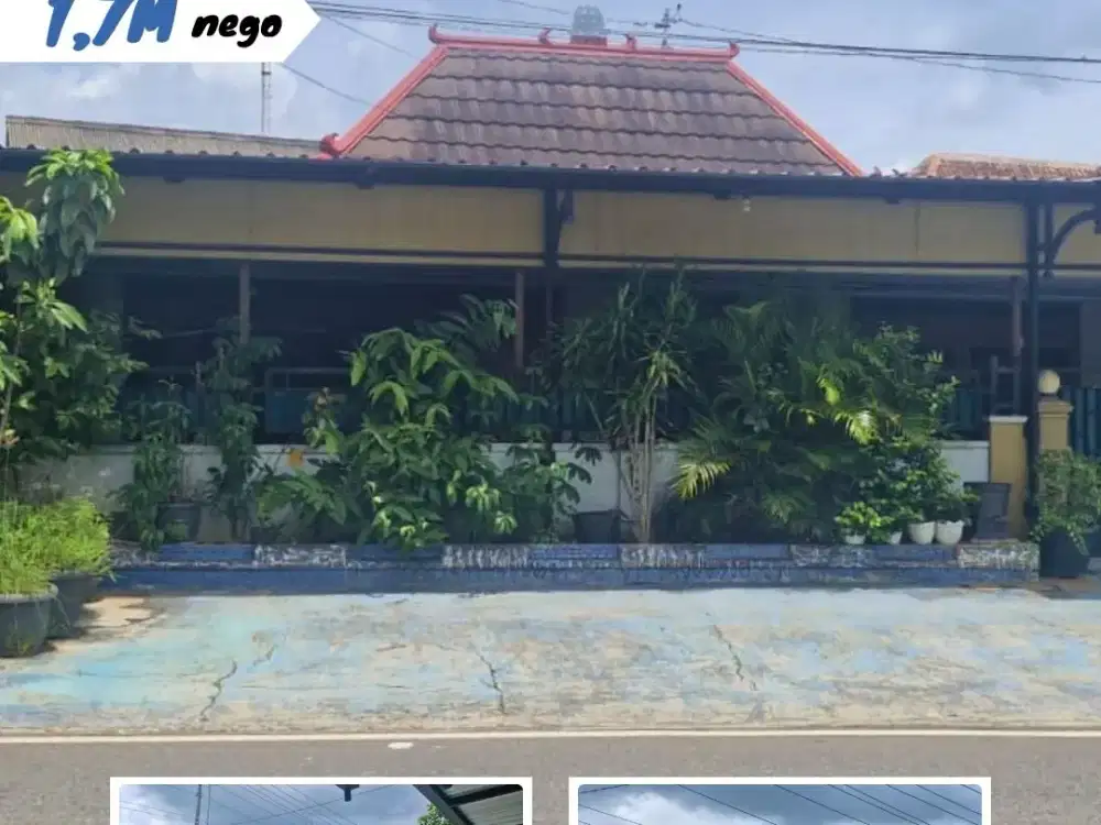 Dijual Rumah Lokasi Wonogiri Pemandangan Bagus, Akses Jalan Utama