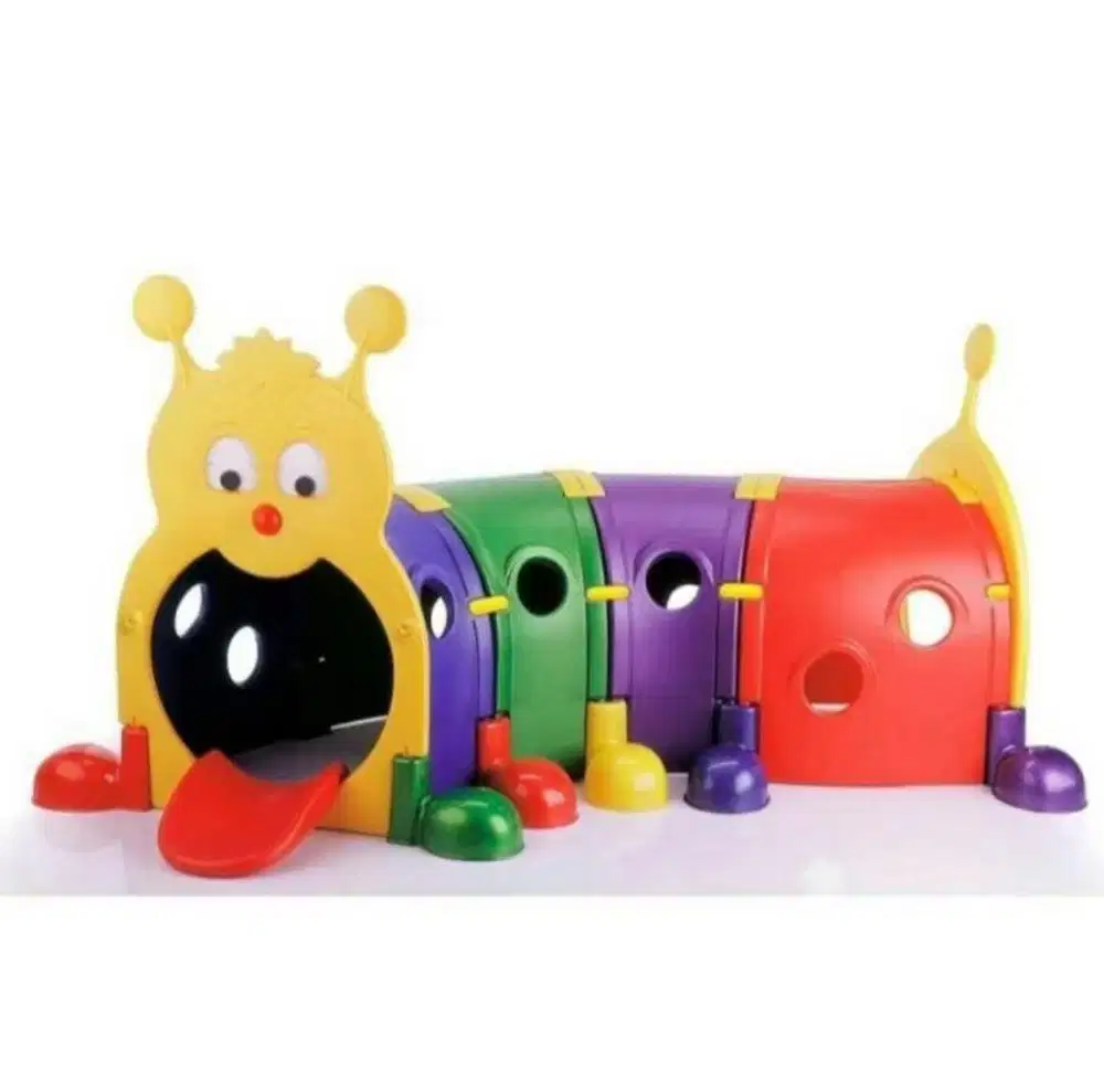 Maian terowongan anak merk Labeile 2 in 1