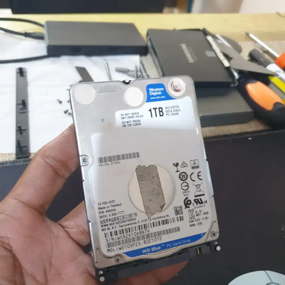 HARDISK  LAPTOP  | WD BLUE 1TB - COPOTAN