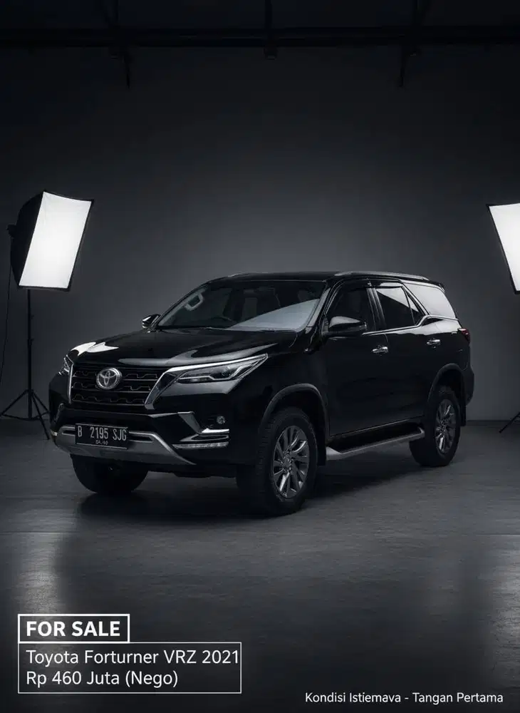 Toyota Fortuner 2.4 VRZ 2021 AT - Pajak Panjang & Super Mulus