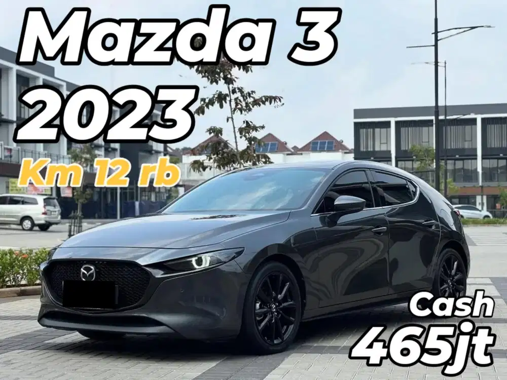 low km 12rb Mazda 3 hatchback skyactive 2023