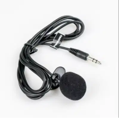 Microphone Clip For Smartphone Laptop Tablet 1.5M - Black