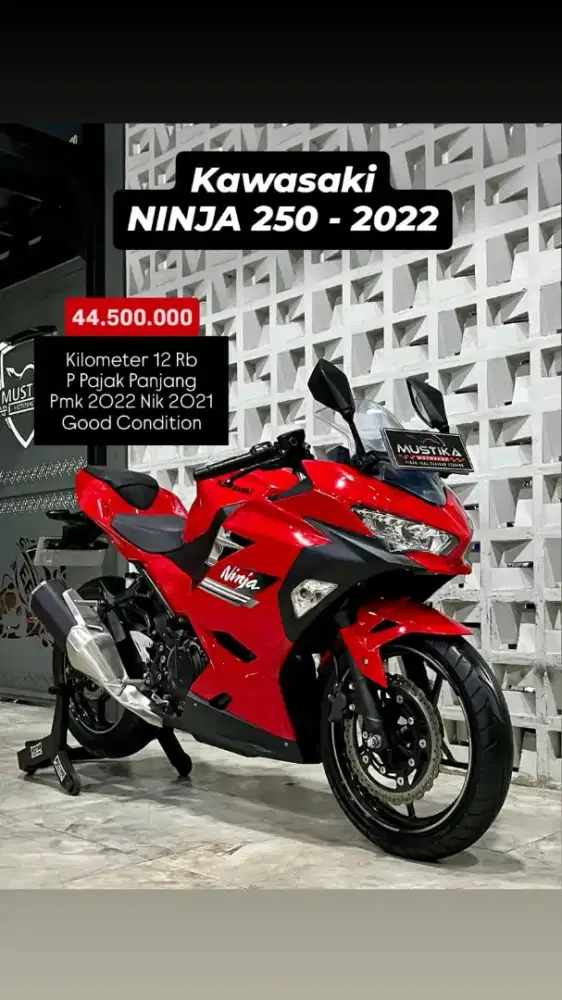 Kawasaki ninja 250 tahun 2022