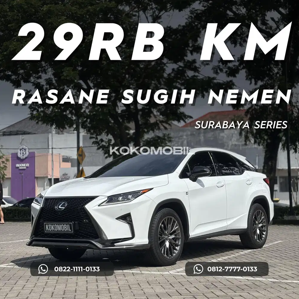 [KM 29RB] LEXUS RX300 F-SPORT 2018