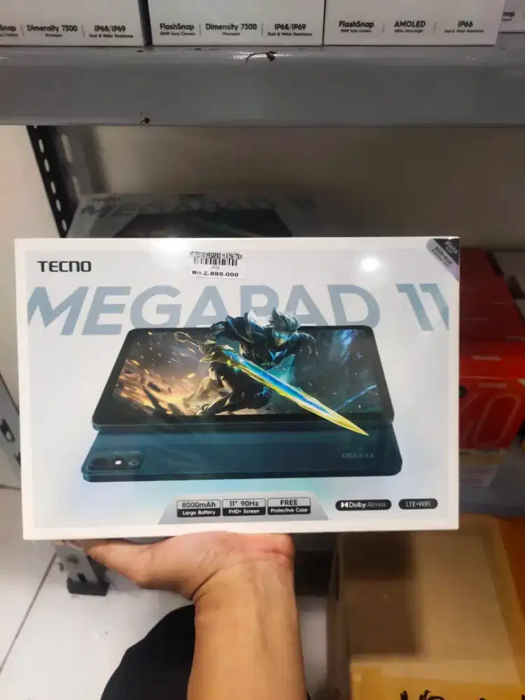 TECNO MEGAPAD 11 8/128GB | ATLANTIS DAHSYAT