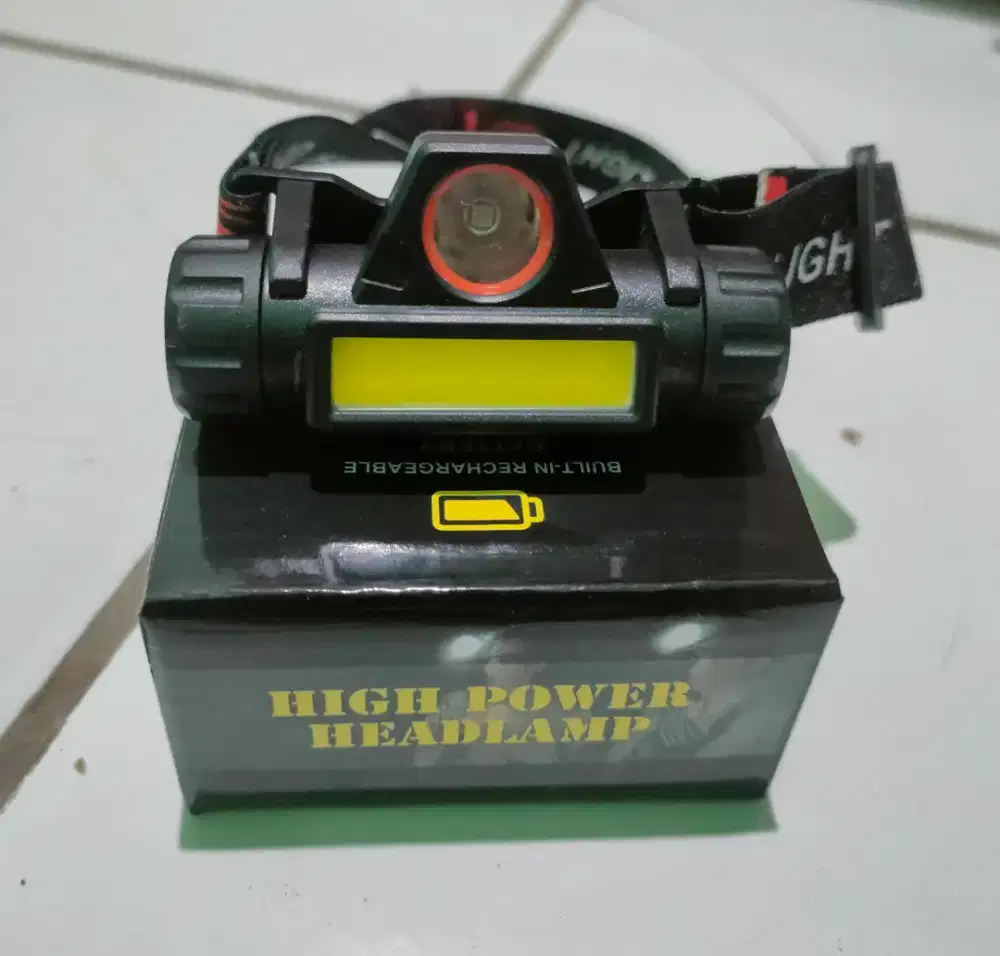 Jual juga Senter Kepala kecil darurat bisa mode jauh dan dekat baru