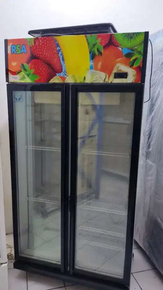 RSA Showcase Cooler 2 Pintu OPAL