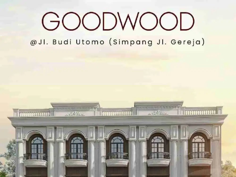 dijual ruko di komplek goodwood
