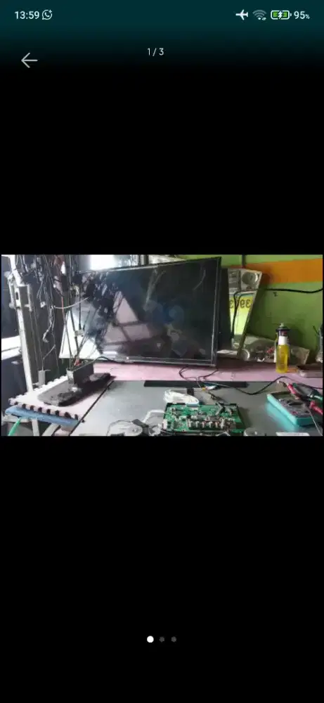 Jasa servis smart tv led/oled berbagai macam kerusakan. panggilan