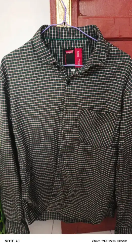 Baju flanel levis original