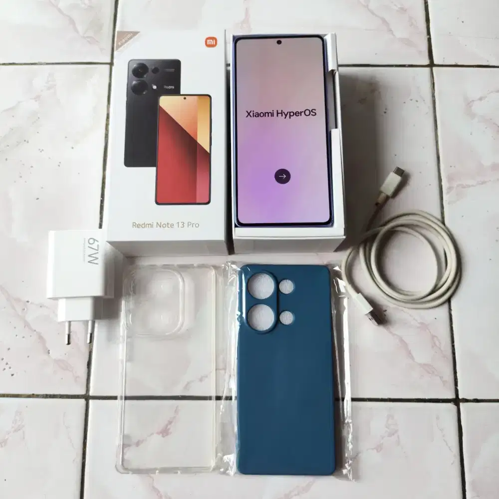 Hp Android Xiaomi Redmi Note 13 Pro 4G 8+8/256 Fullset