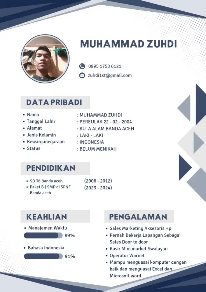 Mencari pekerjaan di medan