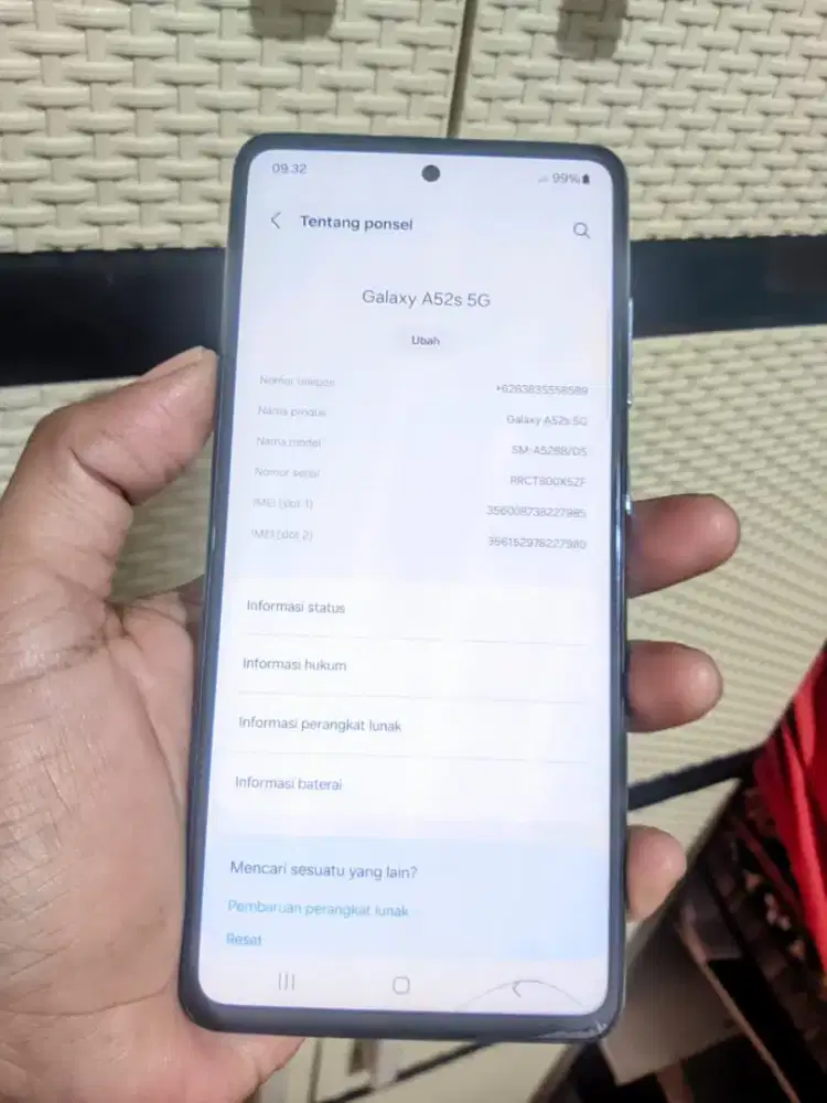 Ssmsung a52s 5G 8/128GB