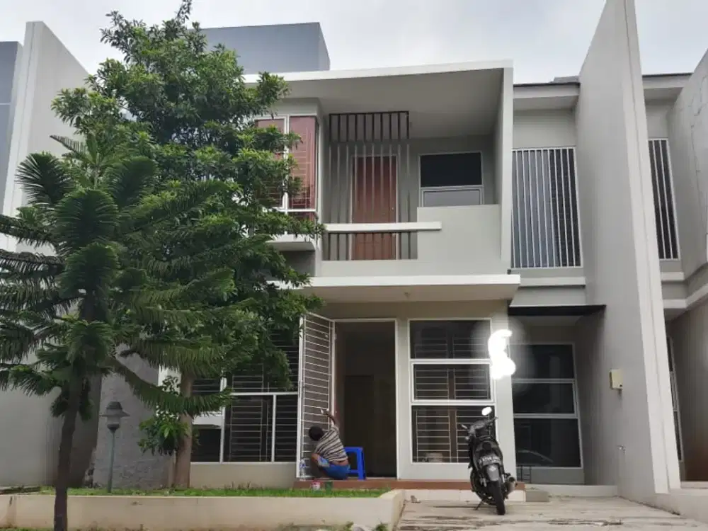 DISEWAKAN 2 LANTAI SIAP HUNI DI CLUSTER NORFLOK NUSA KIRANA JAKARTA UTARA