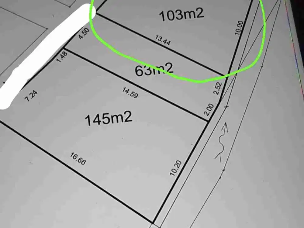Dijual Tanah SHM 6 Jutaan/m di Jagakarsa Jaksel Luas 103