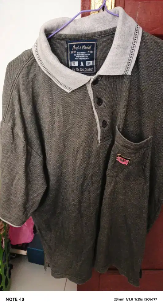 Baju polo andre michel