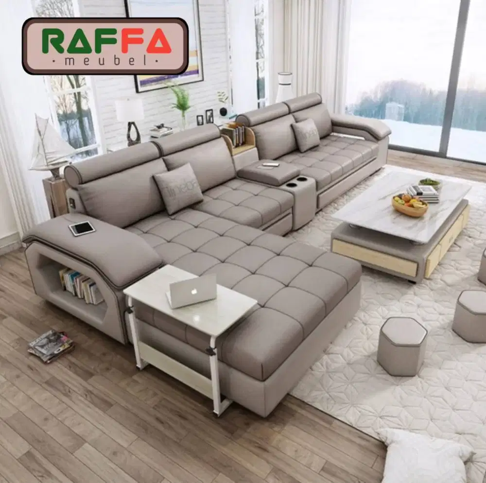 Sofa Minimalis Leter L - Sofa Modern - Sofa Ruang Tamu dan Keluarga