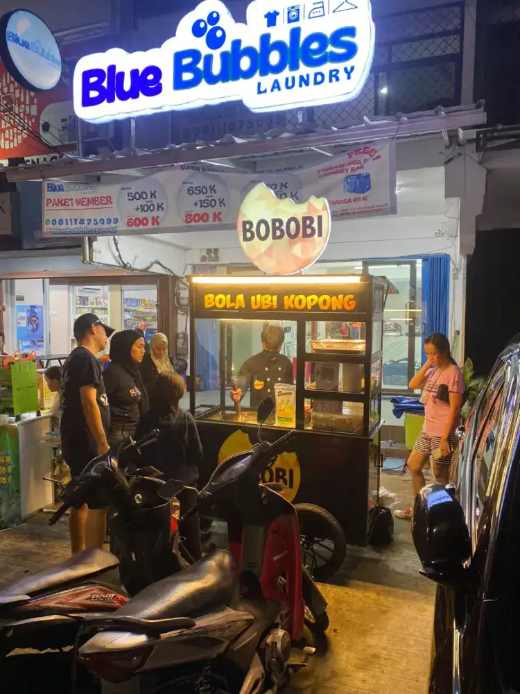 Di cari Pria untuk goreng bola ubi