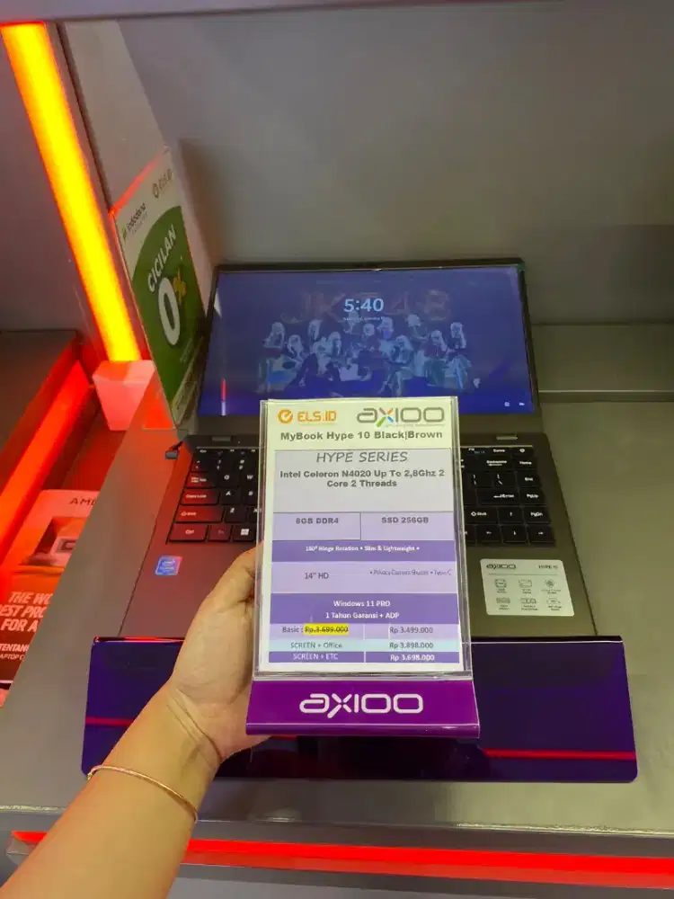 AXIO MY BOOK HYPE10 || CICILAN MULAI 400rb an