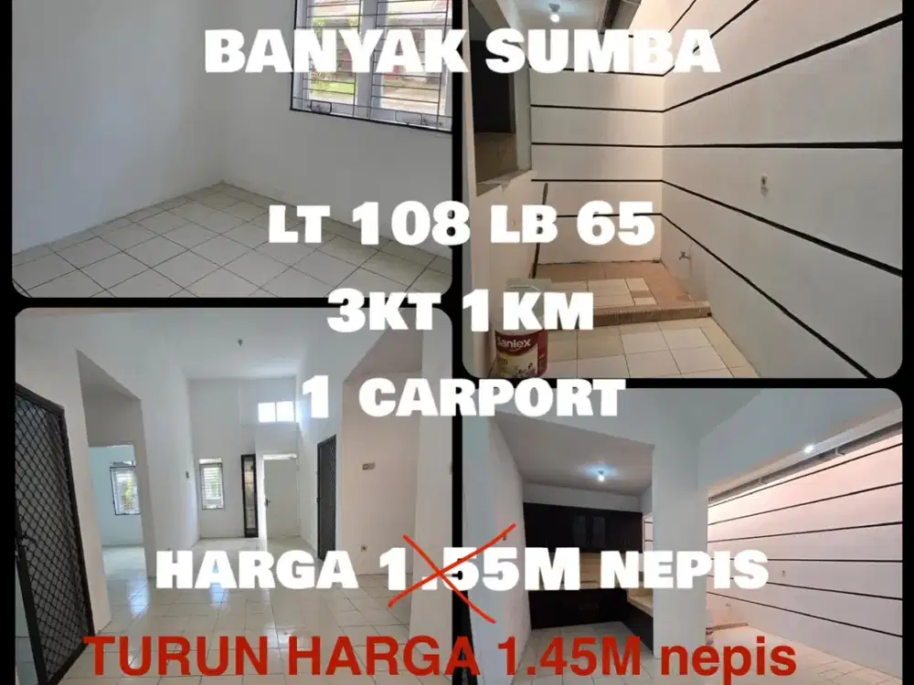 Termurah! Rumah di Tatar Banyaksumba Kota Baru Parahyangan