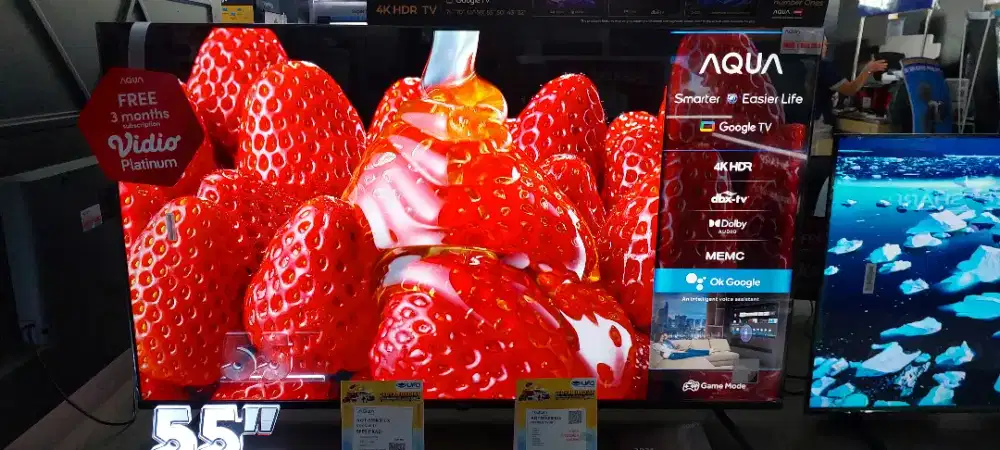 Aqua Google TV 55Inch Kredit DP 0