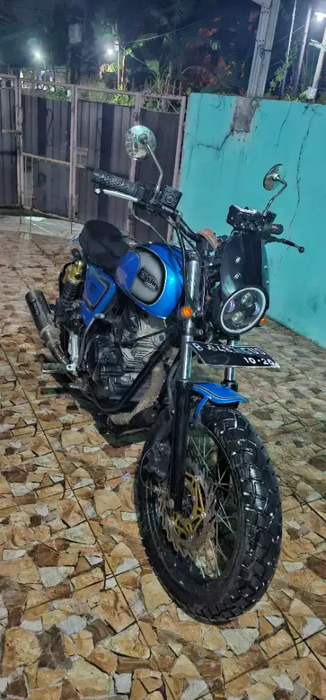 Yamaha Scorpio Custom Scrambler