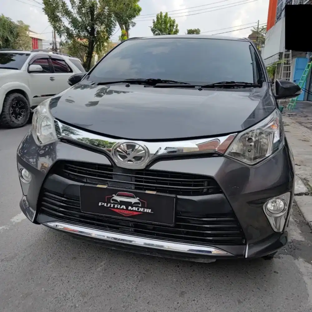50.000km..! Toyota Calya 1.2 G AT 2016 Grey Abu-abu