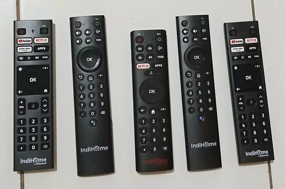 Remote Original Voice STB Indihome ZTE ZXV10 B860H-B866F, Baru-Second