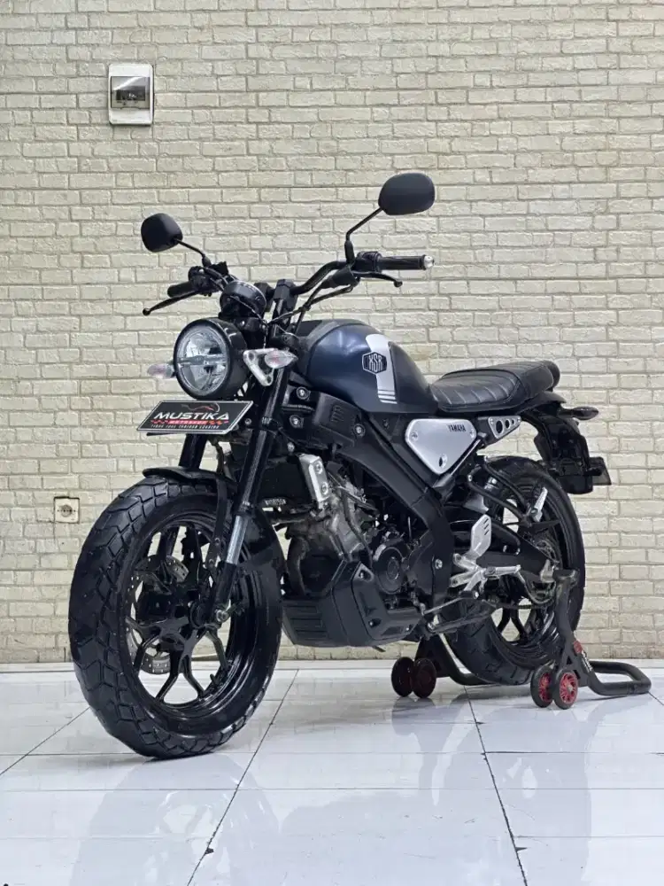 RETRO BIKE‼️ Yamaha XSR 155 2022 Matte Blue | Dava Mustika