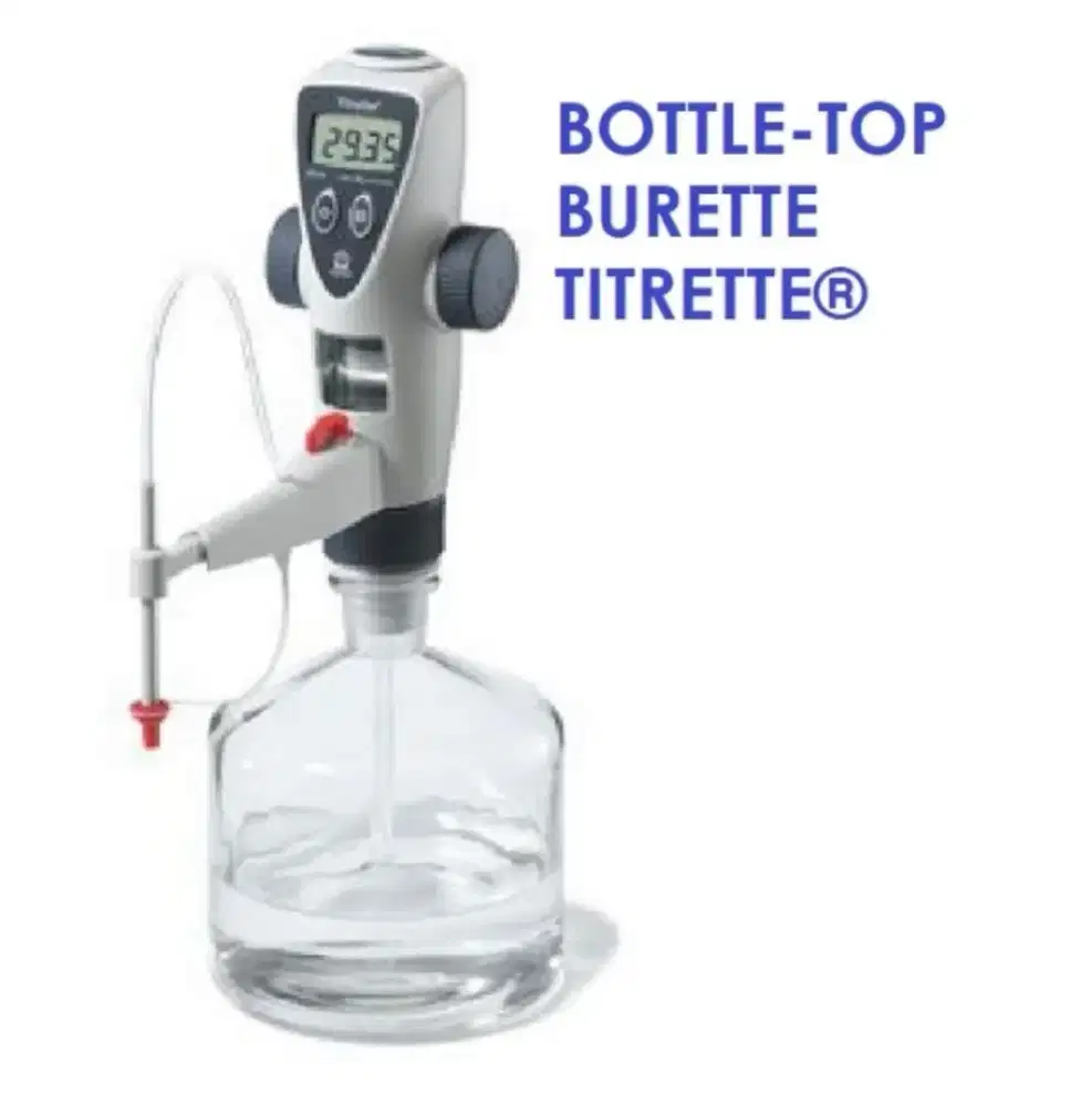 TITRETTE Burette GERMANY Original New alkes laboratorium Murah !
