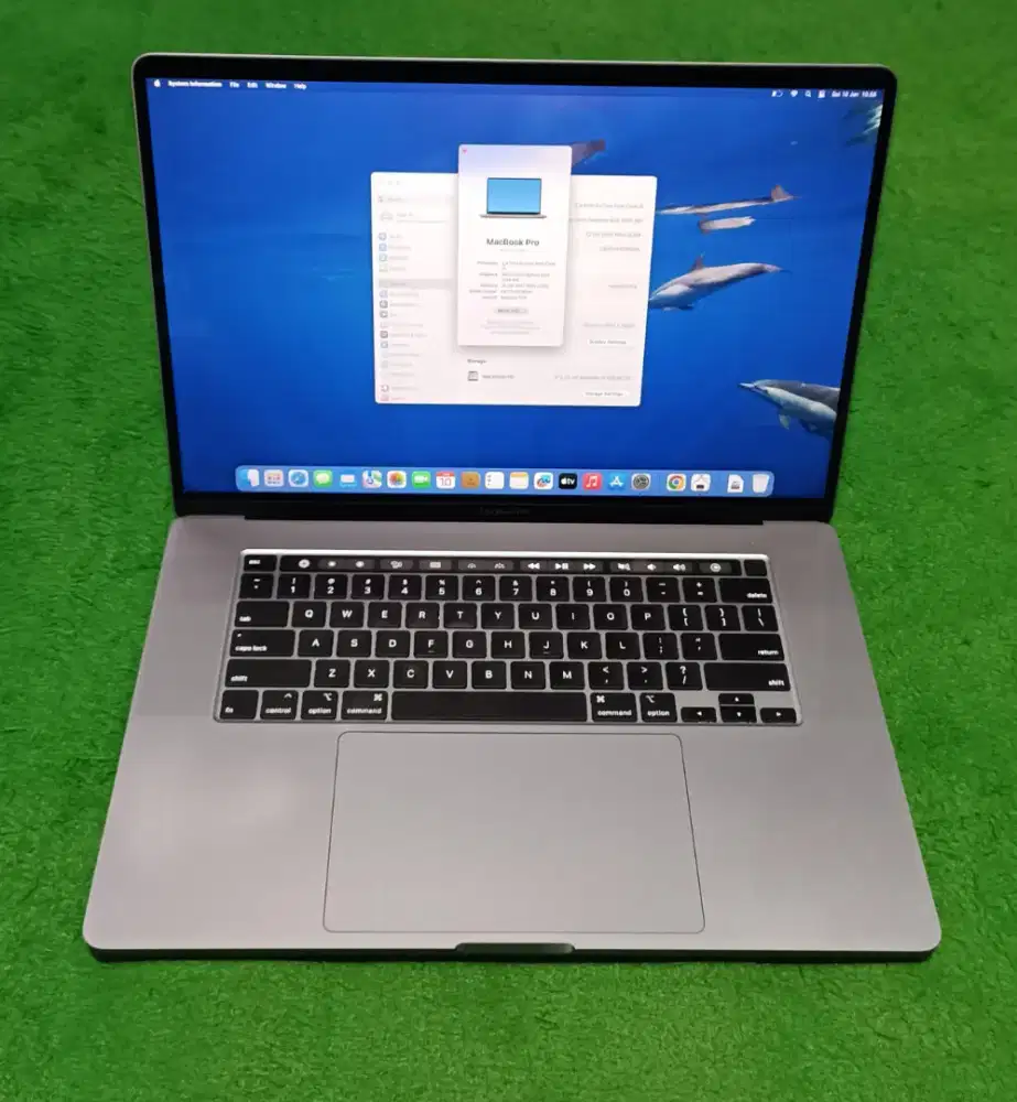 MacBook Pro 2019 16inch i9 32/512 Grey Touchbar Dual VGA Mulus Murah
