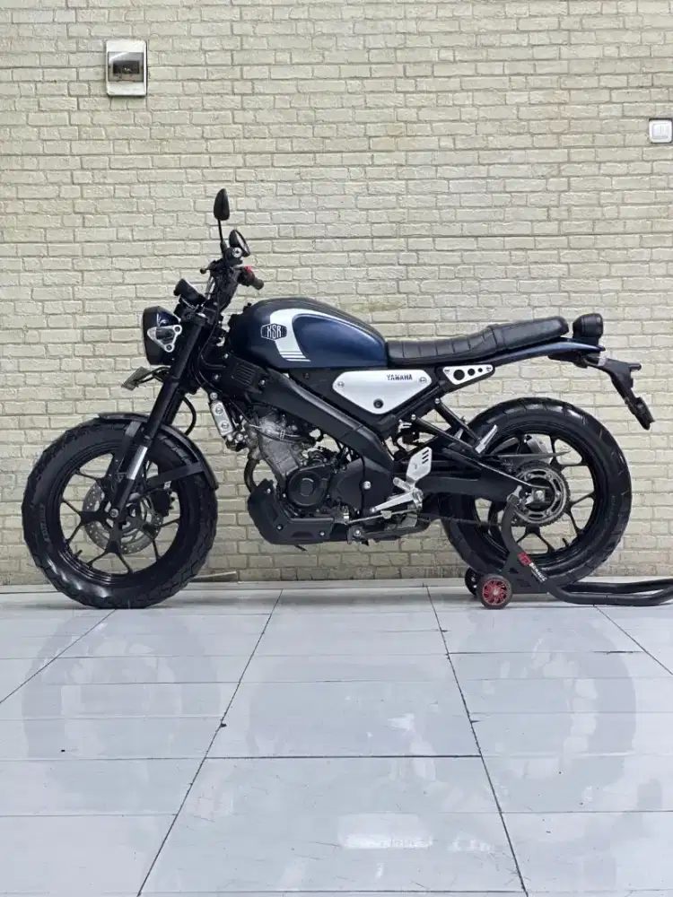 RETRO BIKE‼️ Yamaha XSR 155 2022 Matte Blue | Dava Mustika kepuh