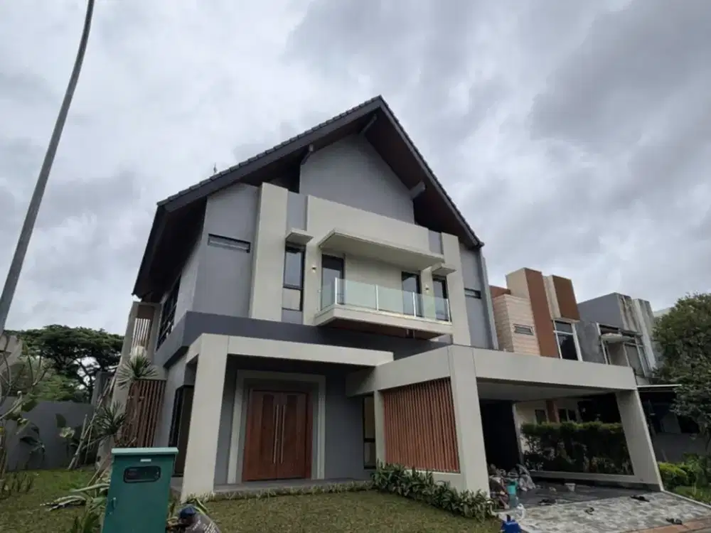 Dijual Rumah Bangunan Mandiri Nempel Fasum The Icon BSD City
