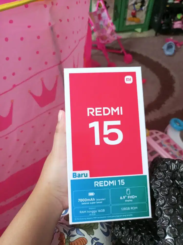 Redmi 15 8/128gb BNIB Segel box