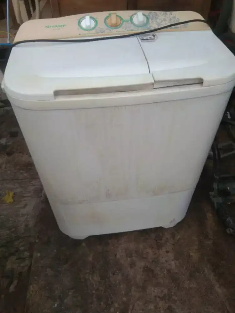 Mesin cuci Sharp 2 tabung 7kg