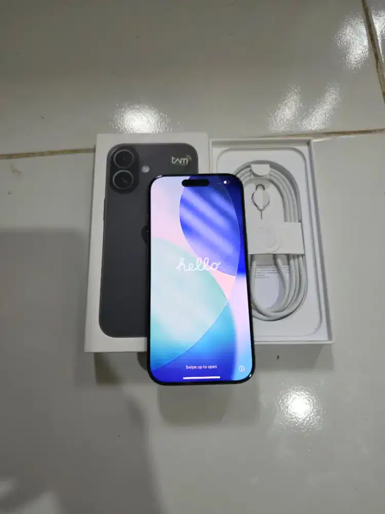 IPhone 17 256gb Black IBox New CEK UNIT Blm Terpakai