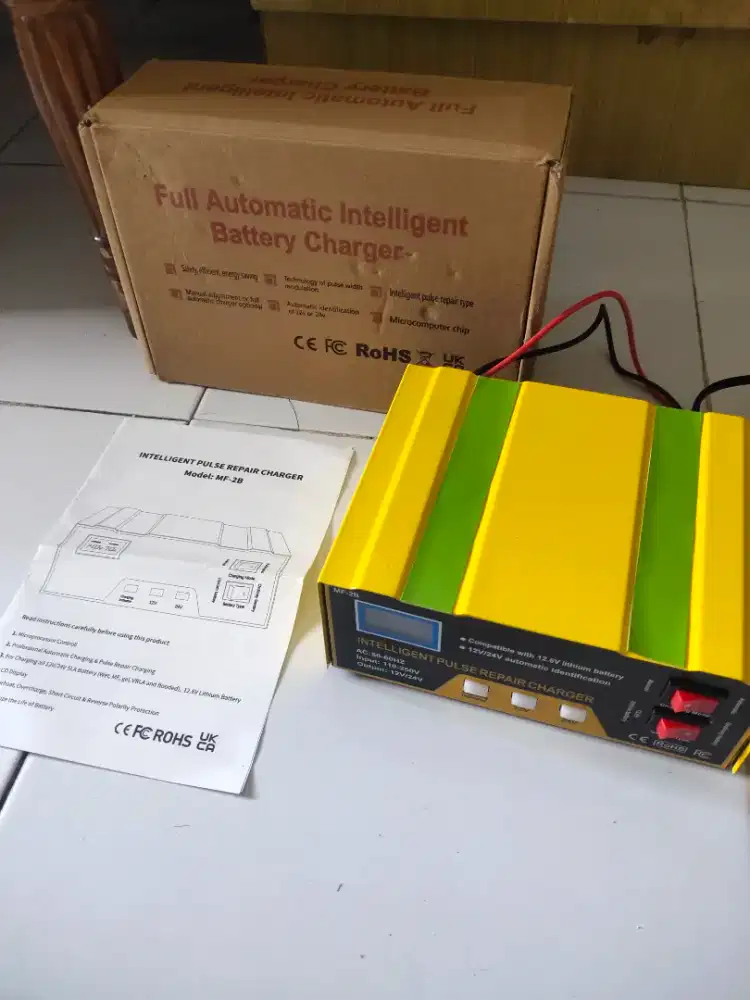 Charger Aki Mobil 180watt siap pakai