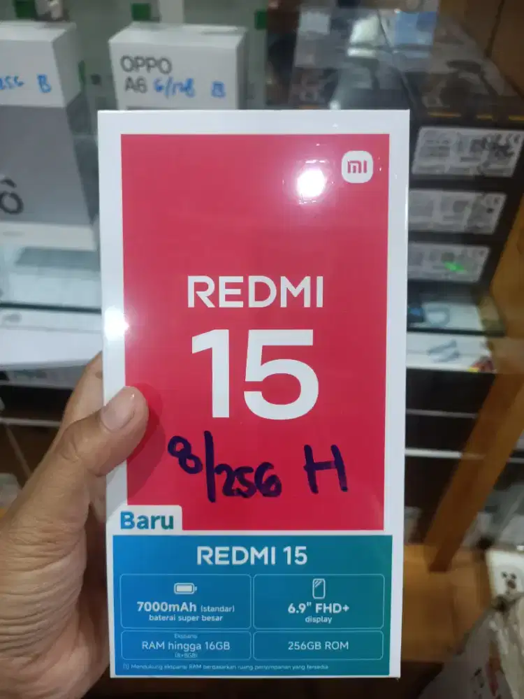 Xiaomi Redmi 15 8/128 8/256 garansi resmi no repack