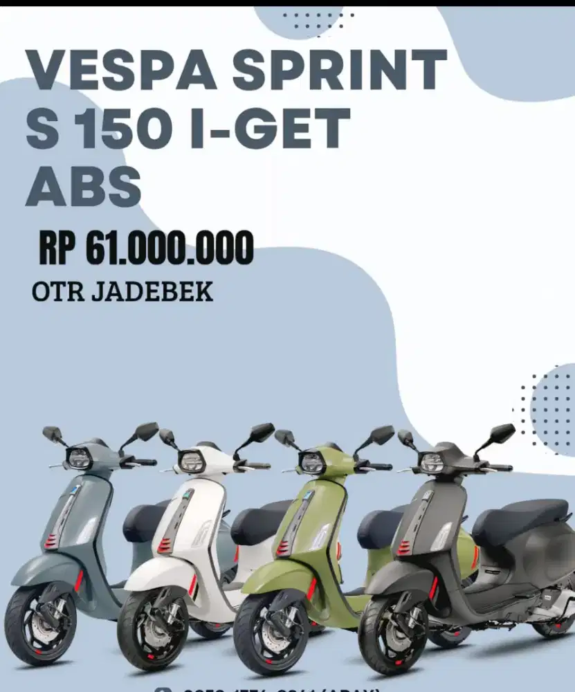 Dealer vespa pondok gede