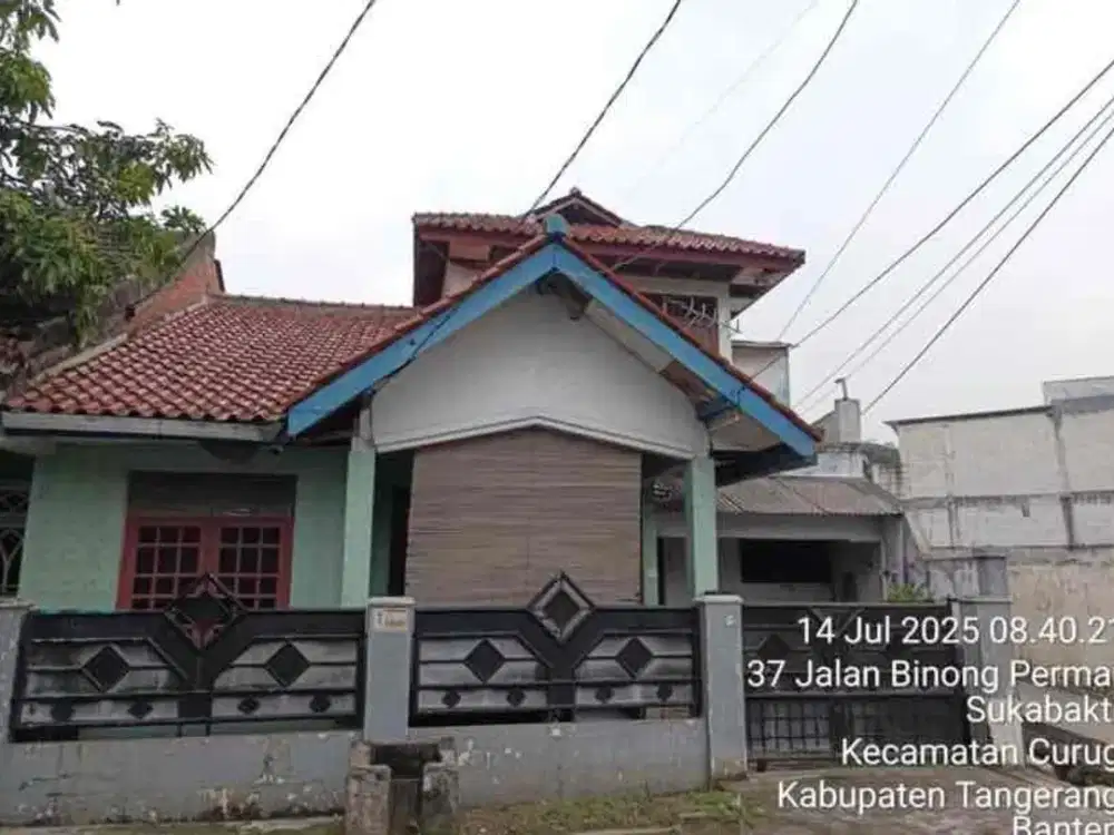 rumah murah di binong permai selangkah lippo karawaci