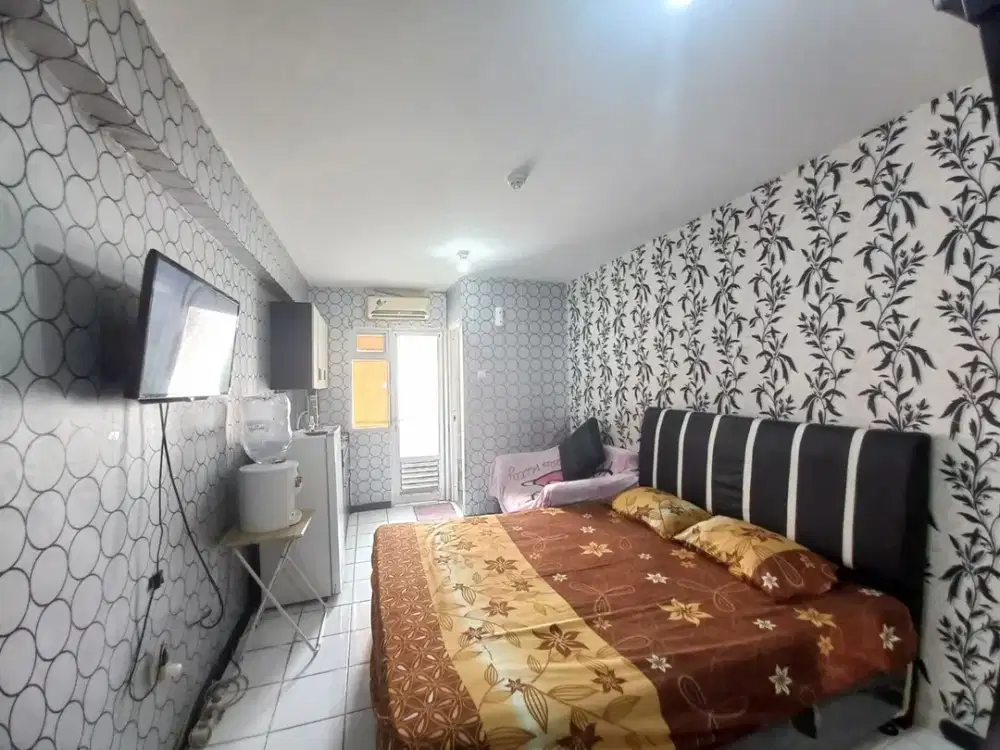 Disewakan Apartemen gading nias Studio room TAHUNAN MURAH Dahlia lt 22
