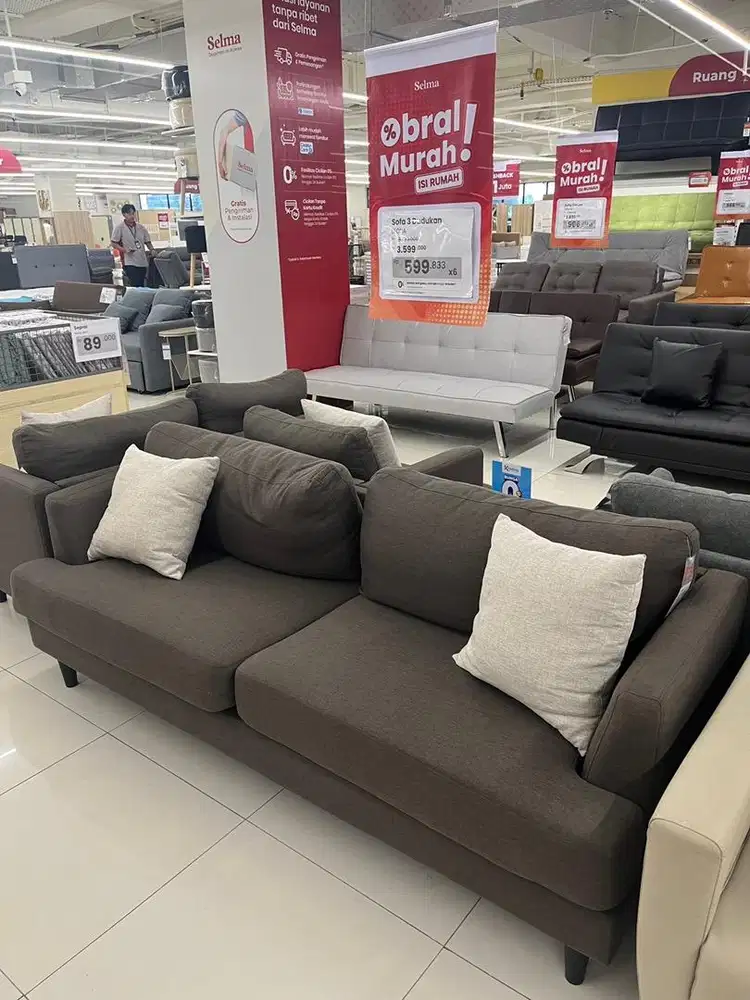SOFA LEONA 3 SEATER SELMA