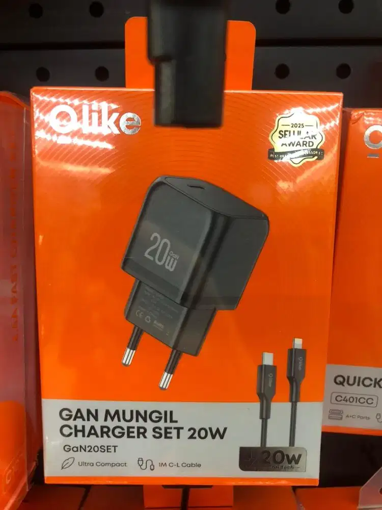 Promo charger olike gan 20 set type c