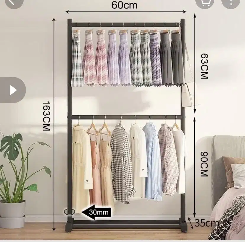 Jemuran baju serbaguna