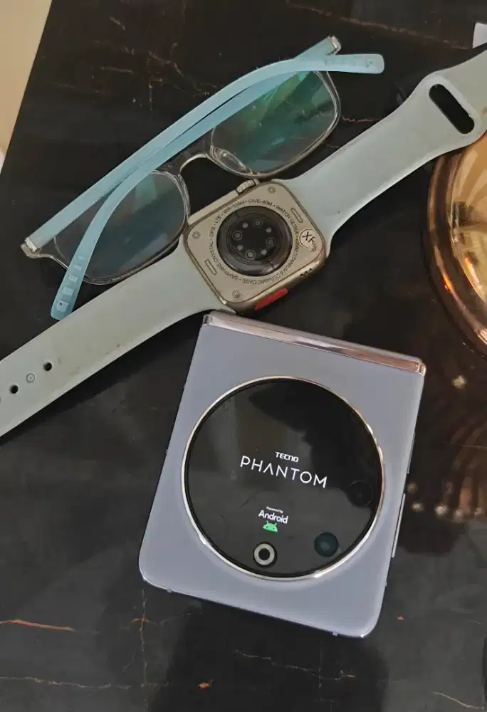 HP Tecno Panthom V FLIP Bekas Minus