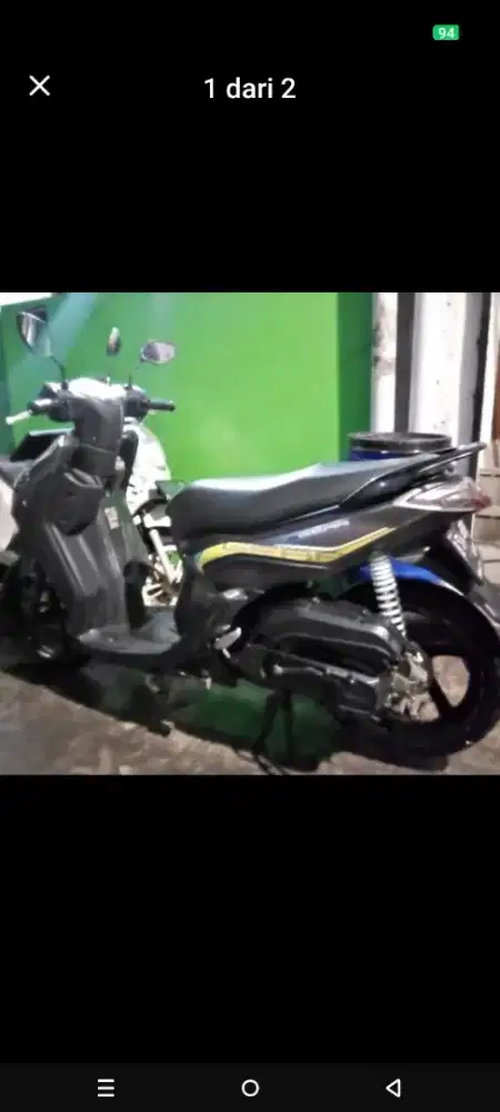 Yamaha Gear 2021 bln 9 B-Dki PJK ON Srt Lkp Gres KM 19rb